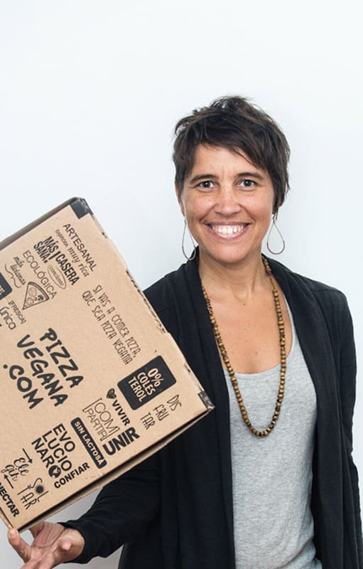 Valeria Brignolo, una de las fundadoras de Pizza Vegana.