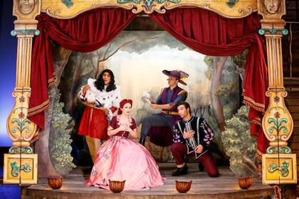 Cyrano de más acá, en la representación de cómicos de la legua