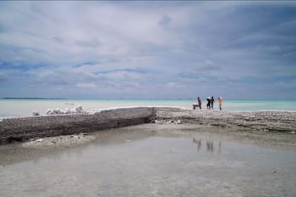 Por el calentamiento global, Kiribati corre el riesgo de dejar de existir
