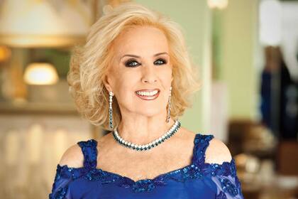 Mirtha Legrand este año cumplirá 50 años en pantalla, todo un hito para la televisión local