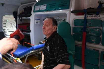 El actor fue llevado por el SAME al Hospital Fernández