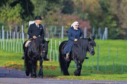 Amante de los caballos y amazona experta, al día de hoy Isabel sigue montando, aunque al paso, asegura. Esta foto fue tomada el año pasado, en Windsor.