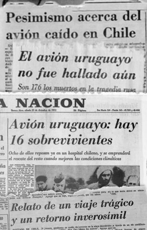 Tragedia de los Andes. Las crónicas más angustiantes de la época y la devastadora confesión que se filtró a la prensa