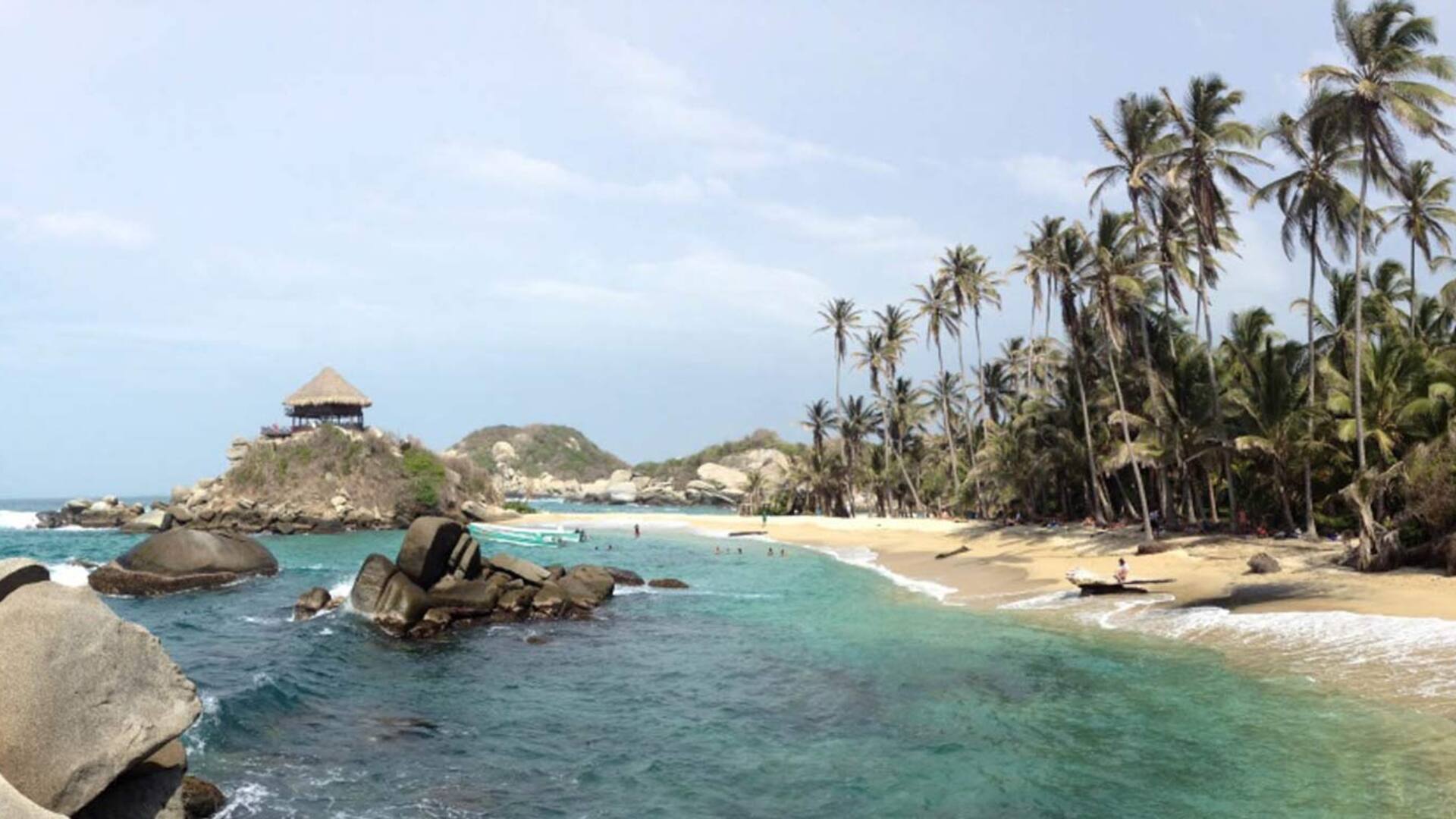 El espectacular Cabo San Juan del Guía, uno de los hitos del PN Tayrona.