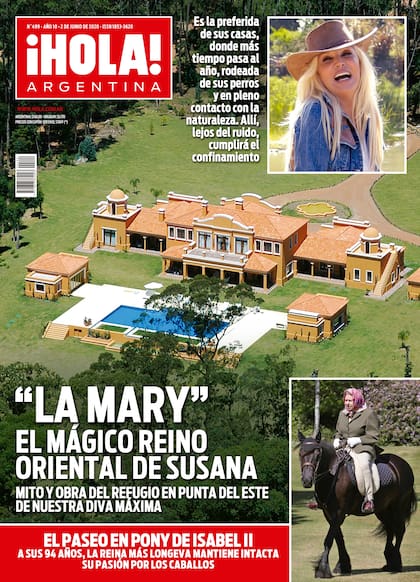 La tapa de la revista ¡Hola! Argentina de esta semana.