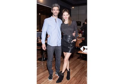 Marcela Kloosterboer junto a su marido, Fernando Sieling
