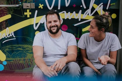 Ceciclia creó Grabeat junto con su pareja Maxi Zuin