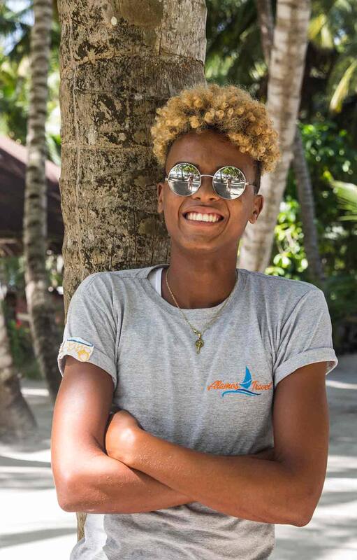 Joven de la isla Saona.