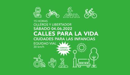 El flyer de la convocatoria