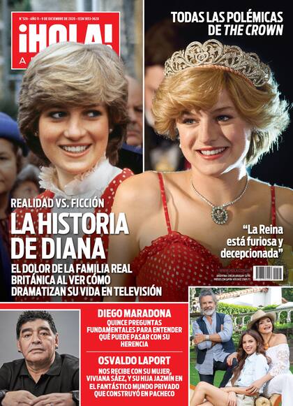 La tapa de revista ¡Hola! Argentina de esta semana.