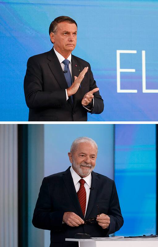 Jair Bolsonaro y Luiz Inacio Lula da Silva se disputaron la última elección en Brasil
