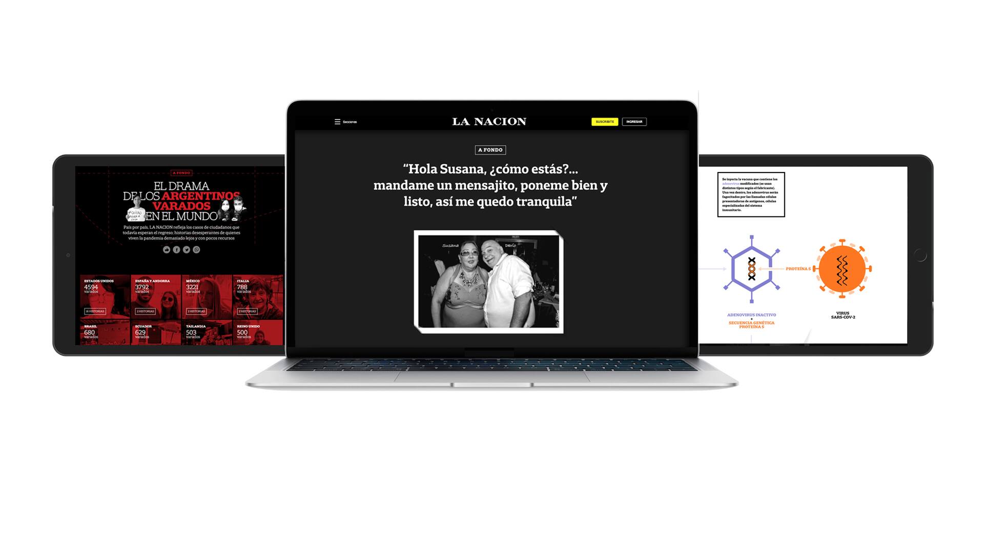 A Fondo. LA NACION ganó el premio al proyecto editorial más innovador de América Latina
