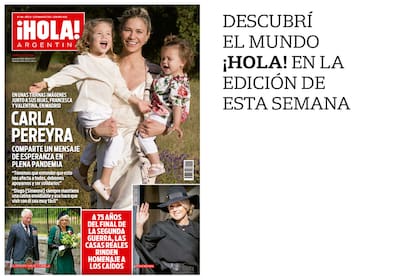La tapa de revista ¡Hola! Argentina de esta semana