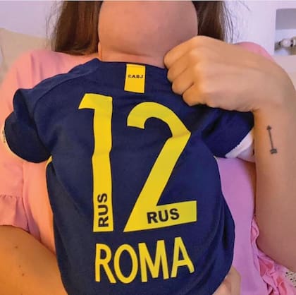 Dalma Maradona y Roma