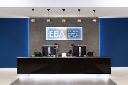 01-01-1970 Oficina de la Autoridad bancaria Europea (EBA). Sede de la EBA, logo. POLITICA ECONOMIA EMPRESAS EBA
