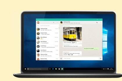 01/01/1970 WhatsApp en un ordenador Windows POLITICA META/WHATSAPP