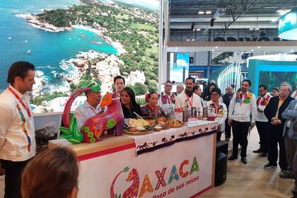 01/01/1980 El stand del Estado de Oaxaca en Fitur 2024. ECONOMIA