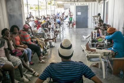 01/12/2020 Pacientes en un hospital de Médicos Sin Fronteras (MSF) en Haití POLITICA LATINOAMÉRICA HAITÍ INTERNACIONAL GUILLAUME BINET/MSF