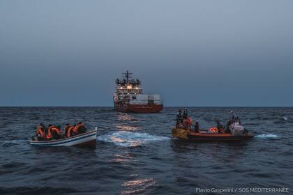 02-07-2021 Operacion de rescate del barco Ocean Viking POLITICA MAGREB AFRICA LIBIA INTERNACIONAL TWITTER/@SOSMED