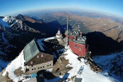 02-11-2021 Observatorio Sonnblick en los Alpes austríacos. POLITICA INVESTIGACIÓN Y TECNOLOGÍA ZAMG-SBO/GERNOTWEYSS