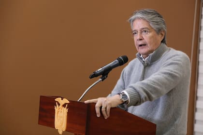 02/01/2023 Guillermo Lasso, presidente de Ecuador, comparece ante los medios POLITICA SUDAMÉRICA INTERNACIONAL ECUADOR PRESIDENCIA DE ECUADOR/JONATHAN MIRANDA