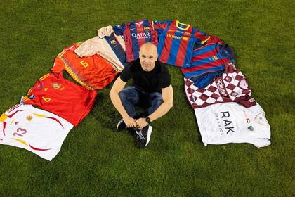 02/03/2024 Andrés Iniesta alcanza los 1.000 partidos como profesional. "Me siento un privilegiado por todo lo que he podido vivir y por todo el cariño recibido" DEPORTES NSN