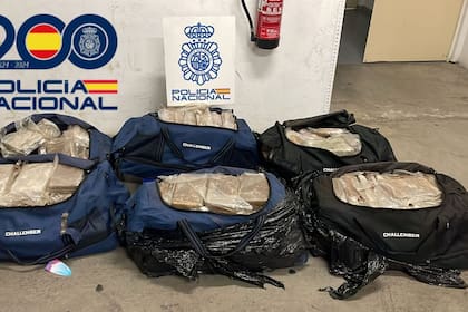 02/07/2024 Cocaína intervenida en un contenedor en el puerto de Algeciras. SOCIEDAD ESPAÑA EUROPA ANDALUCÍA POLICÍA NACIONAL
