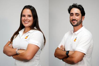 02/08/2024 Los arqueros españoles Elia Canales y Pablo Acha participan en Equipos mixto en los Juegos Olímpicos de Paris 2024 DEPORTES COE