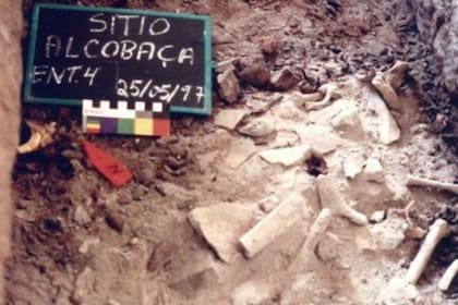 02/11/2022 El sitio arqueológico de Alcobaça, en el que se desenterraron los restos óseos de Brasil-12 (noreste de Brasil). POLITICA INVESTIGACIÓN Y TECNOLOGÍA HENRY LAVALLE/ANA NASCIMENTO