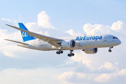03-01-2022 Avión de Air Europa. ECONOMIA AIR EUROPA