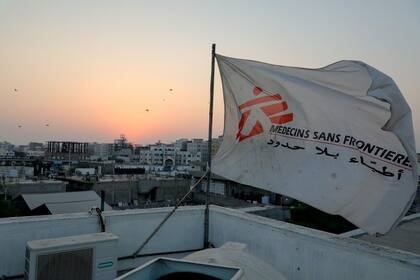 03-04-2019 Bandera de MSF en una instalación de la ONG en Yemen POLITICA ORIENTE PRÓXIMO ASIA YEMEN INTERNACIONAL TWITTER DE MSF EN YEMEN (@MSF_YEMEN)