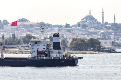 El barco razoni es el primero en transportar grano ucraniano desde que empezó la guerra
