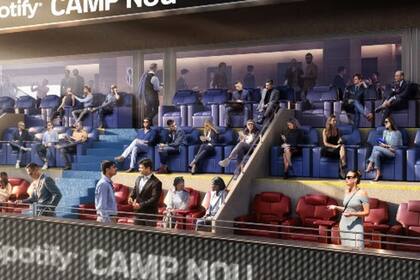 03/05/2024 Render de cómo quedaría una VVIP Suite o Box en el nuevo Spotift Camp Nou DEPORTES FCB