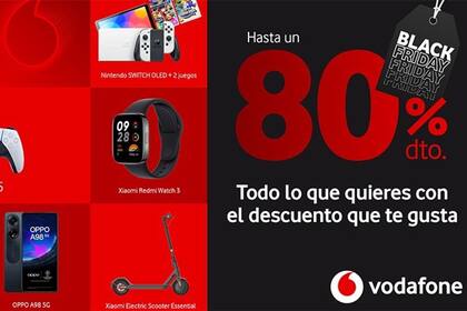 03/11/2023 Ofertas de Vodafone por Black Friday POLITICA INVESTIGACIÓN Y TECNOLOGÍA VODAFONE