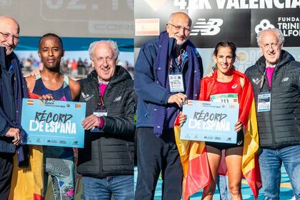 03/12/2023 Tariku Novales y Majida Maayouf pulverizan los récords de España de maratón en Valencia COMUNIDAD VALENCIANA ESPAÑA EUROPA DEPORTES VALENCIA MARATÓN VALENCIA TRINIDAD ALFONSO