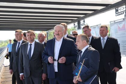 04-06-2021 Alexander Lukashenko visita un proyecto POLITICA EUROPA INTERNACIONAL BIELORRUSIA PRESIDENCIA DE BIELORRUSIA