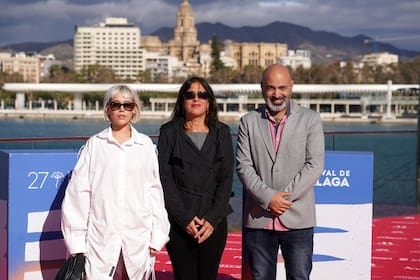 04/03/2024 Photocall 'Los terrenos' en el Festival de Málaga CULTURA ANDALUCÍA ESPAÑA EUROPA MÁLAGA FESTIVAL DE MÁLAGA/ALEX ZEA