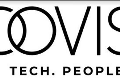 04/05/2023 Logo Covisian. Grupo Covisian ha completado la integración de GSS, adquirida en 2019, en España y Latinoamérica y ha presentado este jueves la nueva marca del grupo. ECONOMIA COVISIAN