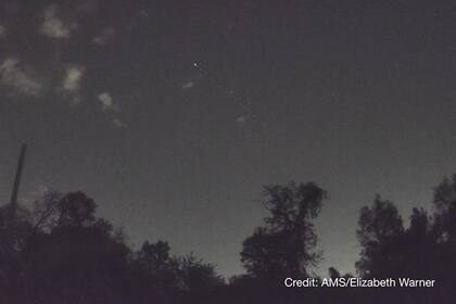 04/05/2023 Meteoro de la lluvia de estrellas eta Acuáridas POLITICA EUROPA ESPAÑA INVESTIGACIÓN Y TECNOLOGÍA AMS Elizabeth Warner