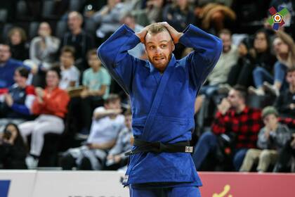 04/11/2023 Salvador Cases, durante el Campeonato de Europa sénior. EUROPA ESPAÑA DEPORTES EUROPEAN JUDO UNION