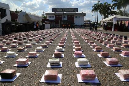 05-12-2021 Fardos de droga incautados en Caraabobo, Venezuela POLITICA SUDAMÉRICA VENEZUELA POLICÍA NACIONAL BOLIVARIANA DE VENEZUELA