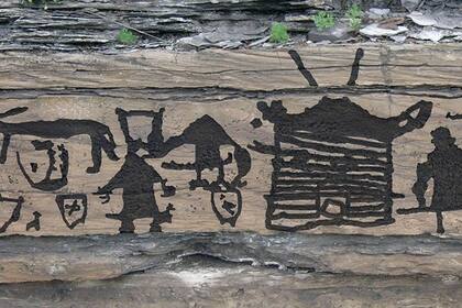 05/06/2024 Representación de calderos en el arte rupestre de un asentamiento de la Edad del Hierro en Minusinsk, Rusia. POLITICA INVESTIGACIÓN Y TECNOLOGÍA BRUCE WORDEN, UNIVERSITY OF MICHIGAN,