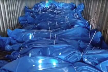 05/08/2024 Cuerpos de palestinos entregados por Israel POLITICA ASIA ORIENTE PRÓXIMO MINISTERIO DE SANIDAD DE GAZA