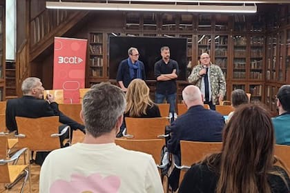 06/05/2024 Presentación del documental 'La fugida' de 3Cat. El documental 'La fugida', que se estrena este lunes en el festival DocsBarcelona y que se emitirá el 18 de junio en TV3, relata abusos en colegios de Jesuítas catalanes y "traza la ruta de impunidad entre Barcelona y Bolivia" que siguieron dos capellanes. CATALUÑA ESPAÑA EUROPA BARCELONA SOCIEDAD 3CAT