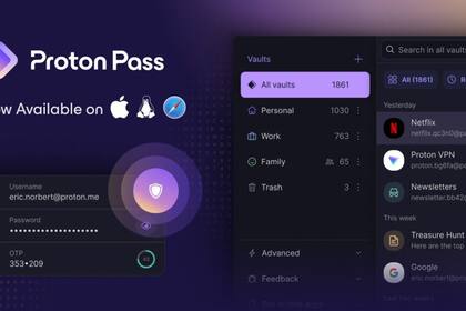 06/06/2024 Interfaz de Proton Pass en Safari POLITICA INVESTIGACIÓN Y TECNOLOGÍA PROTON PASS