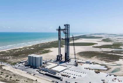 06/09/2023 Cohete Starship de Space X.