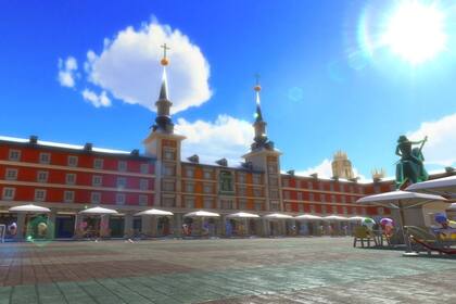 06/11/2023 Imagen del circuito Paseo por Madrid que llega a Mario Kart 8 Deluxe POLITICA INVESTIGACIÓN Y TECNOLOGÍA NINTENDO