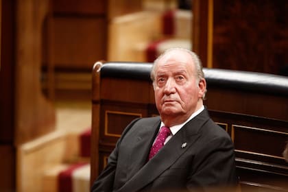 06/12/2018 El rey emérito don Juan Carlos en el acto conmemorativo del 40º aniversario de la Constitución de 1978.  POLITICA Eduardo Parra - Europa Press