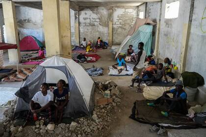 07/03/2024 Desplazados por la violencia en Puerto Príncipe POLITICA INTERNACIONAL UNICEF/HEROLD JOSEPH