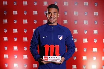 07/03/2024 El jugdor del Atlético de Madrid Samuel Lino. DEPORTES MAHOU